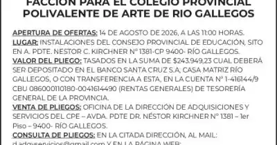 ¿Qué pasará con la calefacción del Colegio de Arte? La licitación que nadie quiere perder de vista