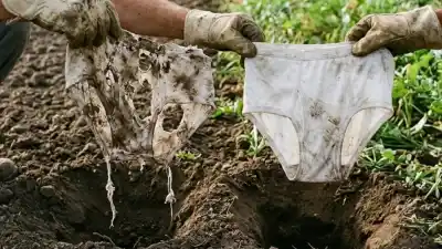 Enterró un calzoncillo en su campo y el resultado sorprendió a todos: qué revela sobre la tierra