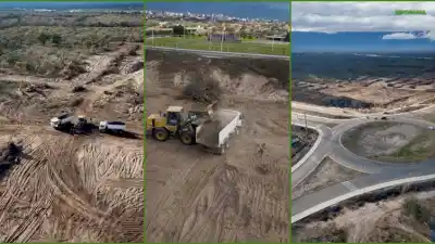 Así avanza la obra de la nueva Terminal: las máquinas ya trabajan en el predio