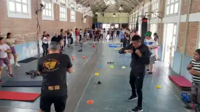 Sin costo: el nuevo plan de boxeo para mayores de 13 años en el Polideportivo Sur