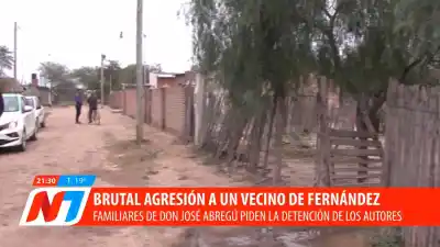 Un vecino de Fernández lucha por su vida tras una salvaje agresión: su familia denuncia amenazas