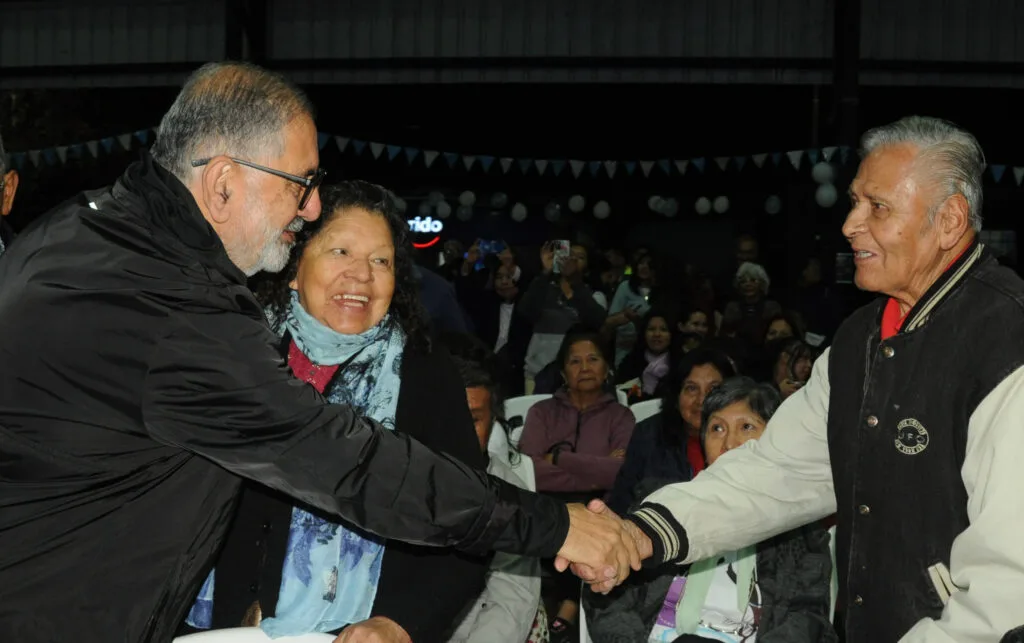 Gobernador Sadir en la celebración