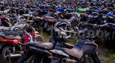 Robo en el canchón municipal: dos detenidos y 7 motos recuperadas