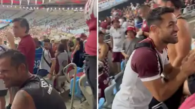 Un ídolo de Lanús apareció en el Maracaná y lo que pasó con los hinchas fue inesperado