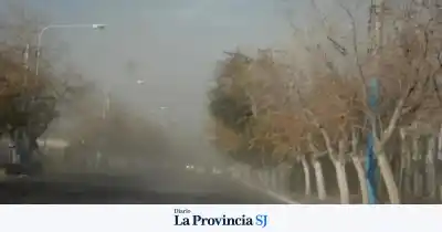Viento Zonda en San Juan: ráfagas de hasta 70 km/h y alerta vigente para este miércoles