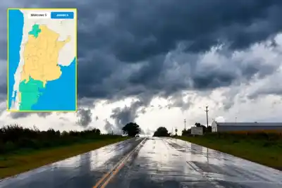 El SMN renovó el alerta por tormentas y viento para toda la provincia: qué pasará este jueves