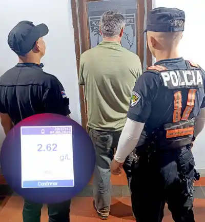 Choque en la ruta 14: el conductor tenía más del triple de alcohol permitido