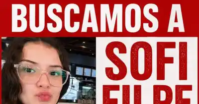 Desapareció en La Plata: la filmación que podría ser clave para encontrar a Sofi