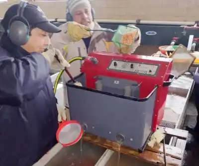 Neuquén: el CEAN incorporó una máquina que revoluciona la producción acuícola