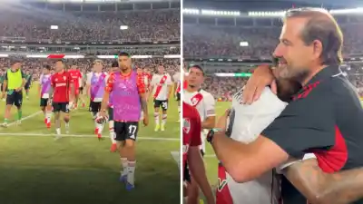 Detalle que pasó desapercibido en la despedida de Gallardo: el gesto frío con los referentes de River