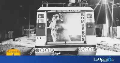 Susto en Los Antiguos: un cortocircuito casi provoca un incendio en una remisería