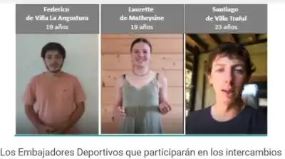 Dos jóvenes neuquinos cruzarán el océano: su destino y lo que harán en Francia