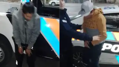 La llamada de una joven que los vio en pleno robo fue clave para que la policía los atrapara en Capital