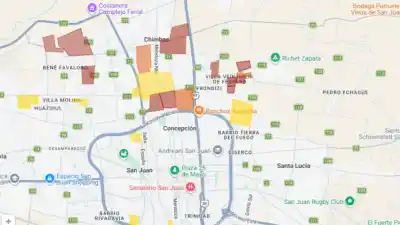 Choferes hartos de la inseguridad crearon un mapa que revela las zonas más peligrosas de San Juan