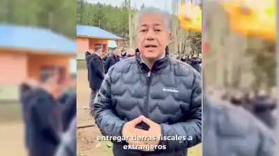 El duro mensaje de Figueroa en Varvarco: qué dijo sobre las tierras en manos extranjeras