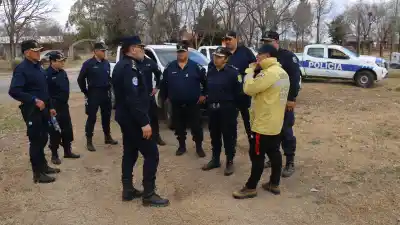 El operativo que movilizó a 220 efectivos y terminó con un final esperado