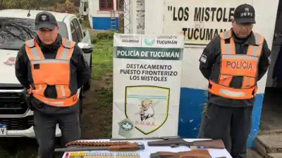 Hallazgo inesperado en la ruta 157: secuestran armas y más de cien municiones en un control