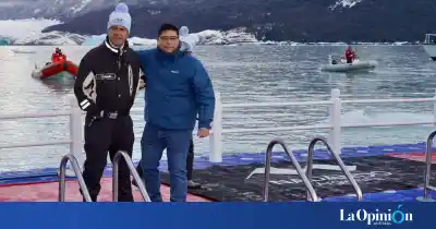 El plan de Scioli para El Calafate tras el Mundial de Natación: centro de esquí y récord de visitas