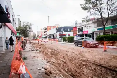 Avenida 25 de Mayo en obras: el plan municipal que cambiará el centro durante cinco meses