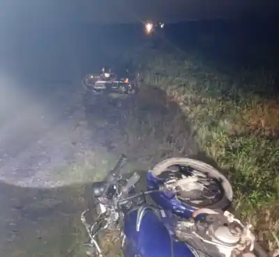 Colisión violenta en la Ruta 302: Dos motociclistas terminaron graves tras un impacto que movilizó a la Justicia