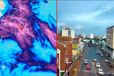 Alerta amarilla en Entre Ríos: la ciclogénesis amenaza con tormentas y ráfagas que superarían los 80 km/h
