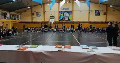 Los libros llegaron al Colegio Salesiano: qué materiales recibieron los alumnos y cómo los usarán