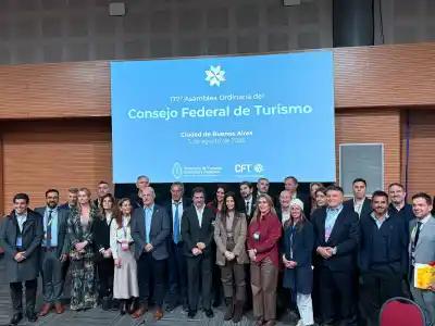 San Luis deslumbra en el CFT: las Olimpiadas de Turismo que conquistaron a Scioli y Querciali