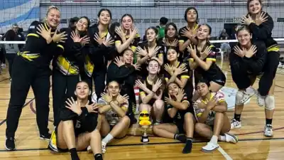 El vóley catamarqueño brilló en Rosario: subcampeonato nacional Sub 14 que ilusiona