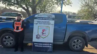 Un control de rutina en la frontera terminó con una camioneta secuestrada