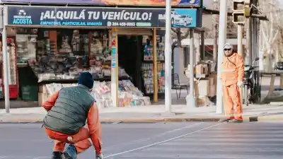 Avenida Libertador: los detalles de la nueva señalización que busca evitar accidentes