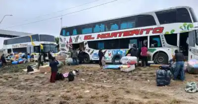 Interceptaron dos micros con destino a Mendoza: qué encontraron los inspectores