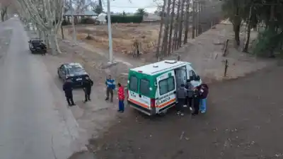 El drone policial que encontró a una mujer perdida en un descampado