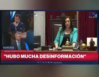 El senador Vischi destrozó el debate por la Ley de Tierras: “Se discutieron cosas que no dice la ley”