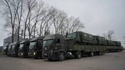 El Ejército Argentino suma potencia: así son los nuevos camiones Unimog U-4000 que llegaron a la VI Brigada de Montaña