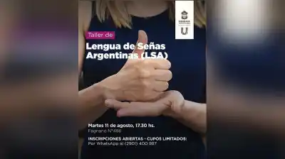 Un curso gratuito en Ushuaia que abre las puertas a la inclusión: cómo anotarse