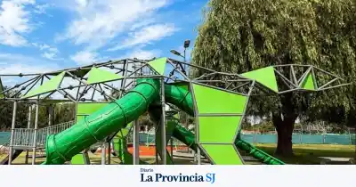 El Parque Belgrano estrena juegos con temática de dinosaurios: así será el nuevo sector infantil