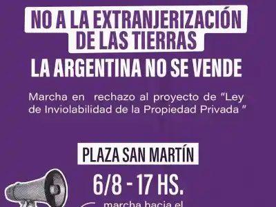 Formosa se prepara para una jornada de protesta contra la Ley de Tierras: ¿qué pasará hoy en la plaza San Martín?