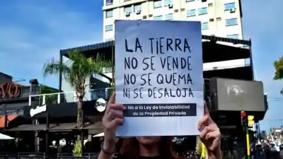Chaco se planta contra la reforma de la Ley de Tierras: ¿qué pasa en Resistencia?