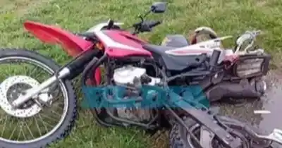 Misterio en San Vicente: motociclista de 64 años murió tras ser embestido en la Ruta 6
