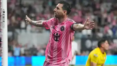El doblete de Messi en la Leagues Cup que reaviva la histórica carrera goleadora contra Cristiano