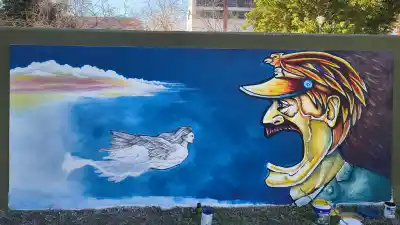 El mural que volvió a la vida en Ingeniería: memoria, arte y una historia que nadie contó