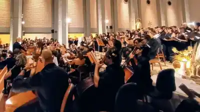 Un concierto sinfónico gratuito en un templo de Albardón que promete sorprender