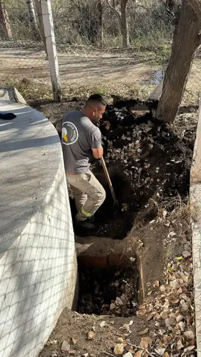 Obras en Aminga: así refuerzan el suministro de agua potable en plena crisis hídrica