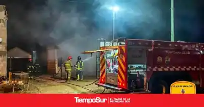 Un simple descuido con la ropa mojada terminó en llamas en Puerto San Julián