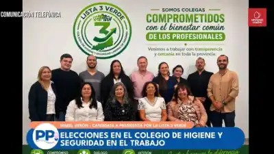 Elecciones en el Colegio de Higiene y Seguridad: la Lista 3 Verde promete modernización y más beneficios para los matriculados