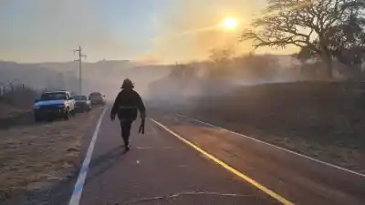El Rodeo: el temporal que desató el caos y el incendio que ya está bajo control