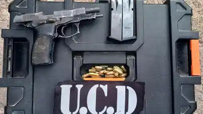 Tenía una pistola adulterada, 21 balas y cocaína: lo atraparon tras un alerta al 911