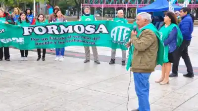 Marcha en Formosa: la Ley de Tierras se retiró, pero el reclamo sindical sigue firme