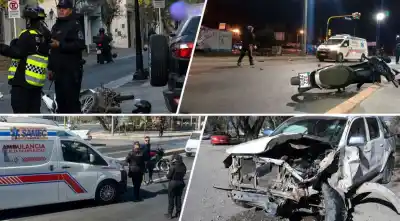 Choques en cadena: cuatro siniestros viales pusieron en vilo a Salta