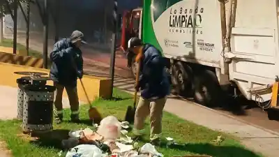 Refuerzan la limpieza urbana en varios puntos de la ciudad: ¿qué zonas fueron intervenidas?